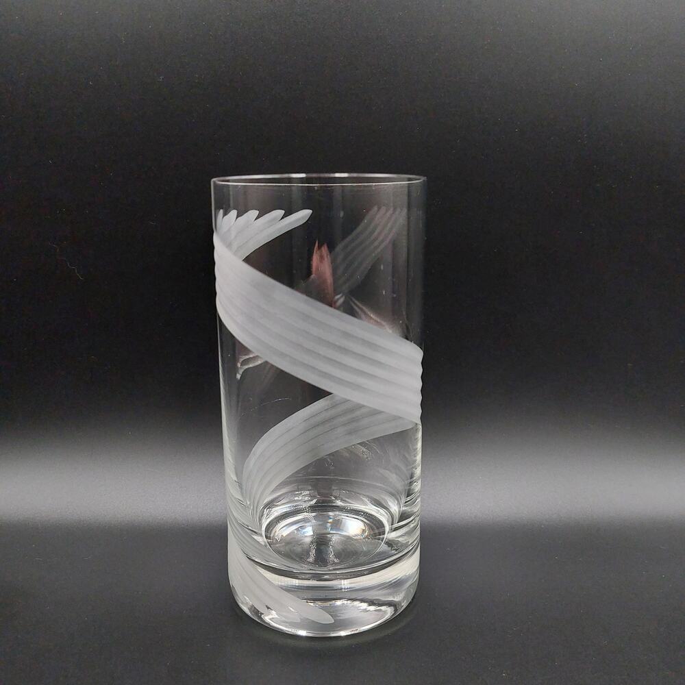Highball Glass MCM Sutton by Toscany Vintage 1980s Italy